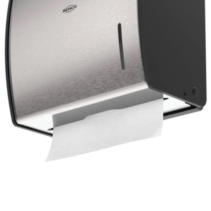 Dispenser de Papel Toalha Decorline Interfolhado em Aço Inox 1870/201 Brinox-e837fd10-4a95-4c4e-bee3-a799b0f502da