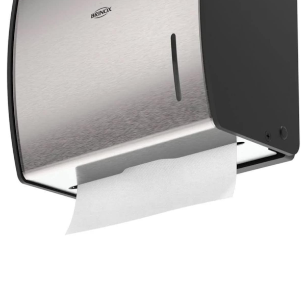 Dispenser de Papel Toalha Decorline Interfolhado em Aço Inox 1870/201 Brinox-e85e00ef-dbc3-46dd-9a32-b86c4912b240