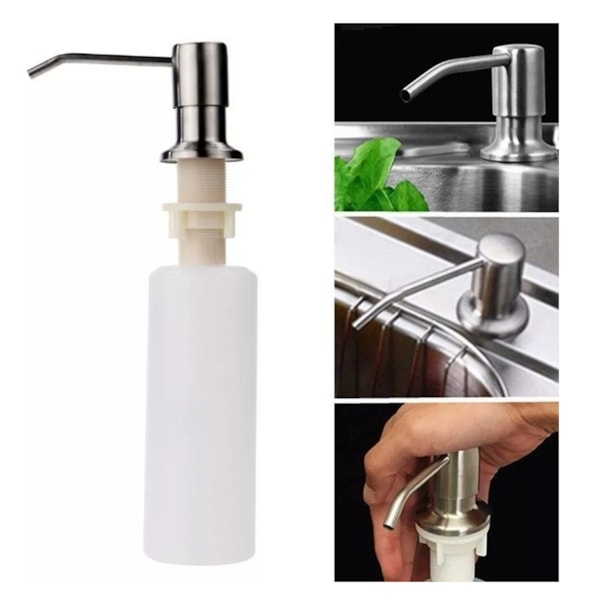 Dispenser e Dosador de Plástico Sabão Líquido e Detergente Embutir GH051 Globalmix-c1c771bc-5ba6-4ce9-884d-9465860048aa