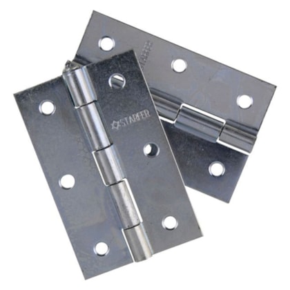 Dobradiça Zincada Pesada 4