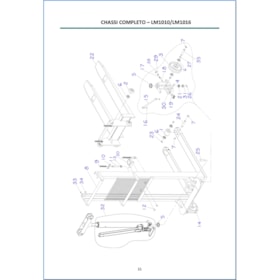Empilhadeira Hidráulica Manual LM 1016 Paletrans