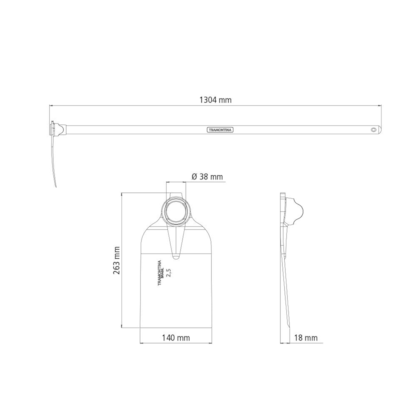 Enxadão Largo 2.5 em Aço Cabo de Madeira 130cm Tramontina-496e259a-9819-440b-8e14-eba169c7e42f