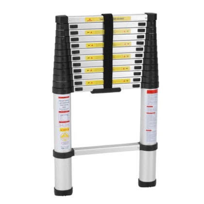 Escada alumínio telescópica 10 degraus 3,2m Starfer-5d6db527-a233-45ed-aaf8-6e51e31e64f3