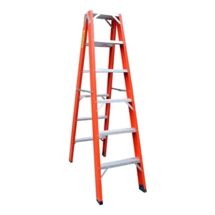 Escada Americana Dupla Fibra 11 Dgr 3,30m EAF 308 Escafort-128c6142-6d52-4d24-ae97-e2b3d48b996f