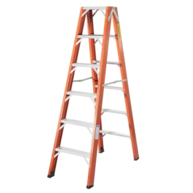 Escada Americana Duplo Acesso Fibra 1,20m EAF301 Escafort