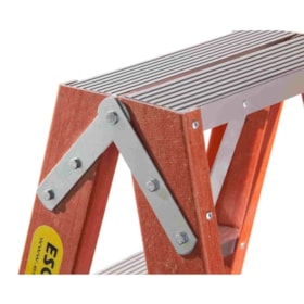 Escada Americana Duplo Acesso Fibra 10 Dgr 3,00m EAF307 Escafort