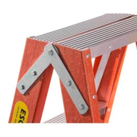 Escada Americana Duplo Acesso Fibra 17 Dgr 5,10m EAF314 Escafort