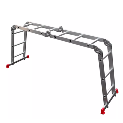 Escada Articulada 12 Degraus em Alumínio Estendida 3,26m 428132 Worker-717d0438-6f37-4aa3-9e3a-3033af3651a1