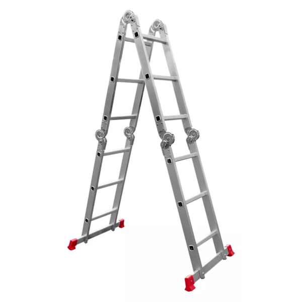 Escada Articulada 12 Degraus em Alumínio Estendida 3,26m 428132 Worker-1595e374-16b0-494a-9ff8-5a4921244d65