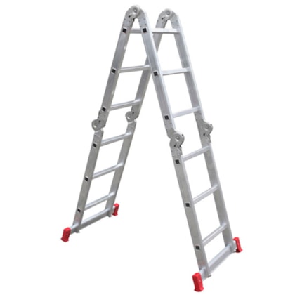 Escada Articulada 4 x 3 com 12 Degraus de Alumínio ESC0292 Botafogo-84f5d078-e4ba-4b7b-aae8-bb04f42eca72