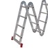 Escada Articulada 4x4 Com 16 Degraus de Alumínio ESC0293 Botafogo