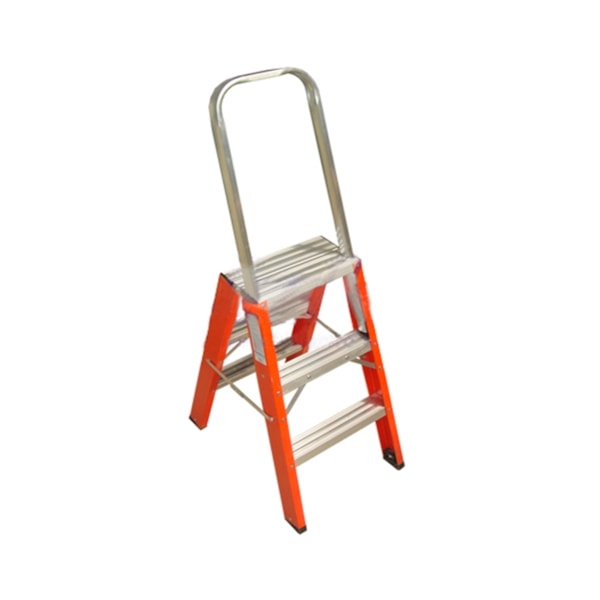 Escada de Fibra de Vidro Pintor Alça 3 Degraus FP203 Alulev-06767876-8faf-426e-849d-969fb199e812