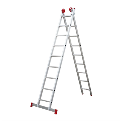 Escada Extensiva Pintor em Alumínio 9x2 Dgrs ESC0618 Botafogo-178a920f-0c2d-4536-8295-bc0e56083cad