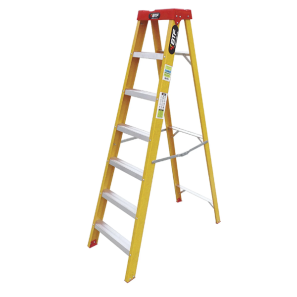 Escada Tesoura Prática Suporta 120Kg Isolante em Fibra de Vidro 6 Degraus EFP9901 Botafogo-a5a3197e-5a89-4040-9cd3-18017c48ad36
