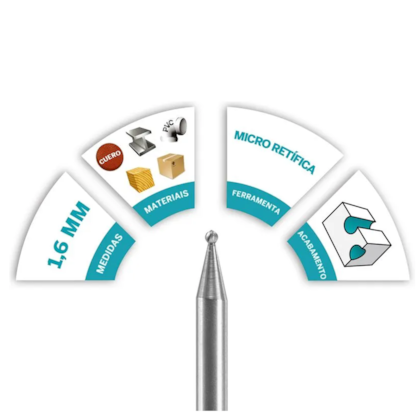 Escariador Circular 1/16 p/Micro Retifica 26150106AC DREMEL-1536a4e9-fe95-45b4-a41e-8c61c6508f1c