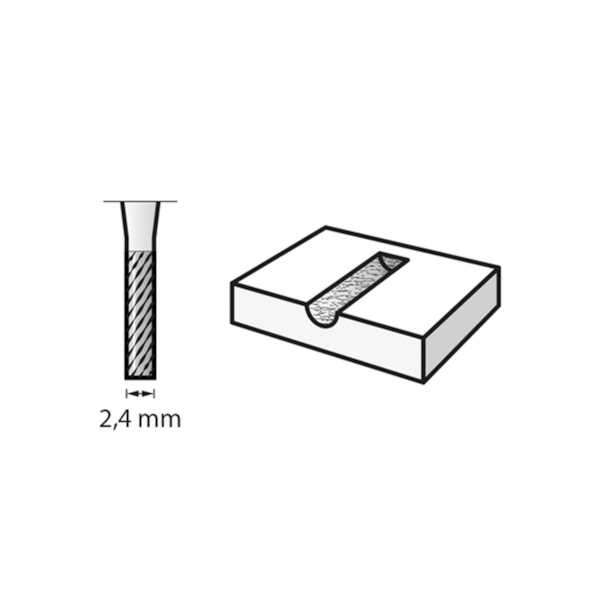 Escariador de Tungstênio Paralelo 3/32