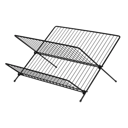 Escorredor De Louça Dobrável c/abas Preto Viena 992207 Bel -8674bd6f-b963-4f28-b56d-af98000ffd0f