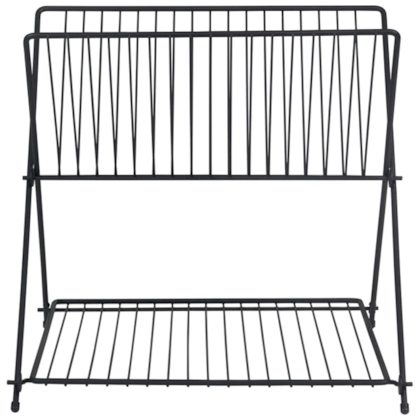 Escorredor De Louças Viena Dobrável em Aço Carbono Preto 992307 Bel fix-27191192-f3ff-4477-8ed2-fcef716afabd