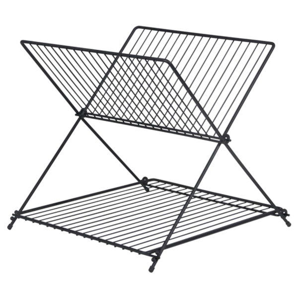 Escorredor De Louças Viena Dobrável em Aço Carbono Preto 992307 Bel fix-8dbe2e76-9c28-4b5f-9cf3-c44272caa6e6