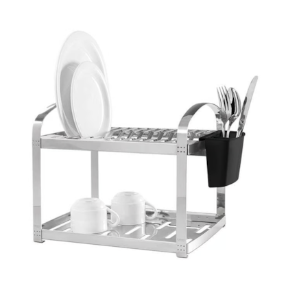 Escorredor De Pratos em Inox com Dispenser New Glass 600ml 2099/492 Brinox-1de94e53-019c-43ea-9545-2296f6bd81fa