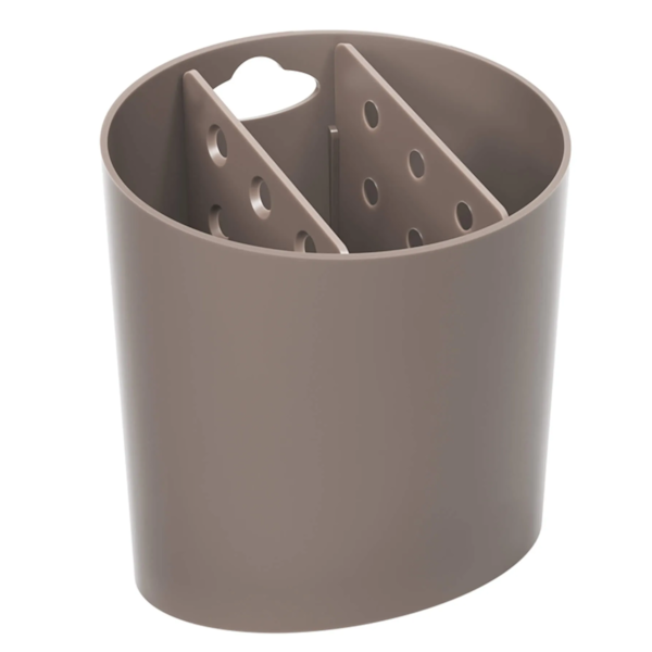 Escorredor de Talher Basic Oval Cinza Quente 10840/0126 Coza-3f35dbb6-a402-43bc-8d6b-861a5c8abc0d