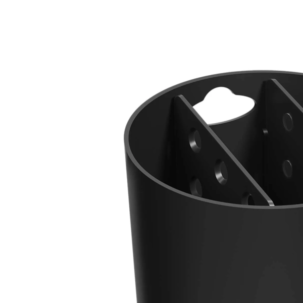 Escorredor de Talher Basic Oval Preto 10840/0008 Coza-c66ebdf8-0433-4e38-910a-ccb1ec2c1f0f