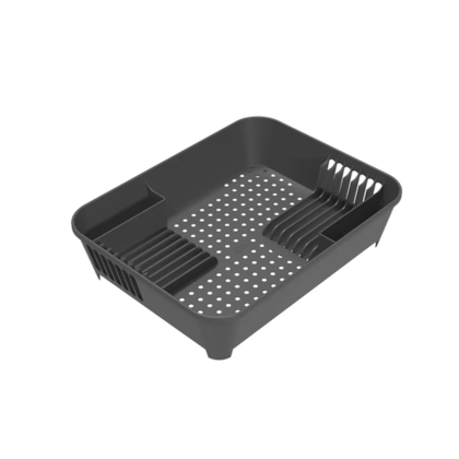 Escorredor Louça 14 Pratos Basic Cinza Chumbo 108480536 Coza-a98871d0-3532-487a-bebc-c0035653ce47