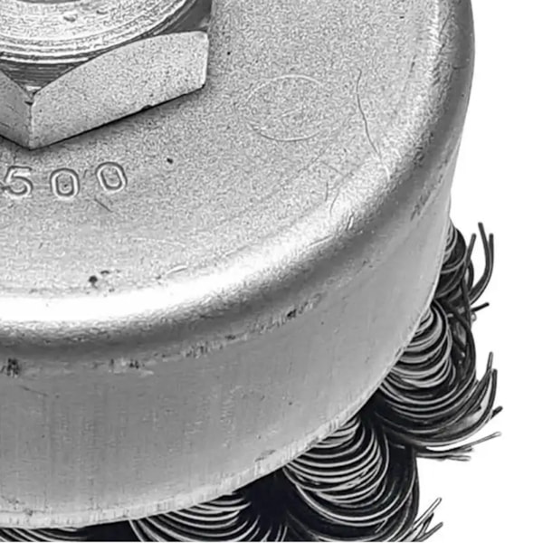 Escova Aço Carbono Copo Trançada 4 x 1/4 POL 100mm 3001 Abrasfer-7c1f8fec-994b-4abe-b290-64c331321480