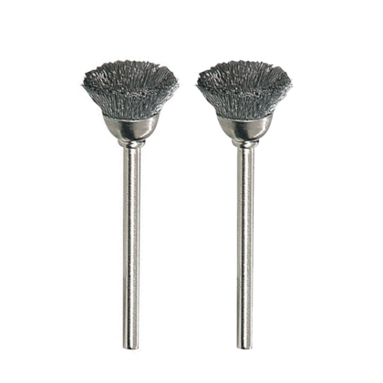 Escova Aço de Carbono Copo 2 Peças 12,7mm 1/2