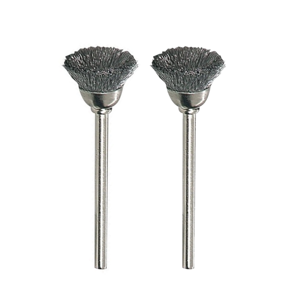 Escova Aço de Carbono Copo 2 Peças 12,7mm 1/2