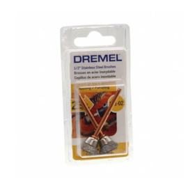 Escova de Aço 2 Peças Inoxidável 1/2