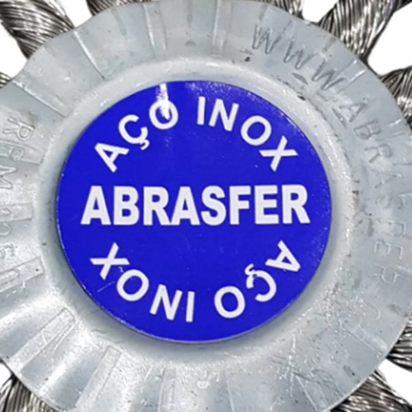 Escova de Aço Circular Trançada 4.1/2 X 1/2 X 7/8 2015 Abrasfer-5217f2ef-8913-4a69-9020-f4ac9b355f0b