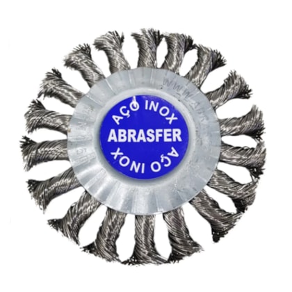 Escova de Aço Circular Trançada 4.1/2 X 1/2 X 7/8 2015 Abrasfer-e92371b1-b827-43b5-b0bb-efea5176ed6d