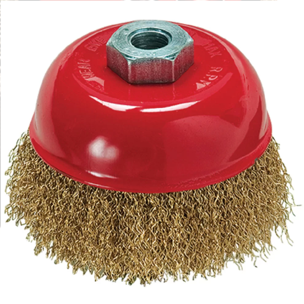 Escova De Aço T/Copo 5pol. 125mm Rosca M14 746069 MTX-896be398-02a9-477b-b06f-ff4bb0879817