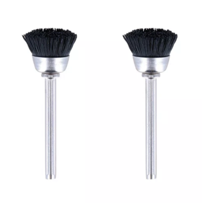 Escova de Cerdas Copo Nylon 2 Peças 1/2