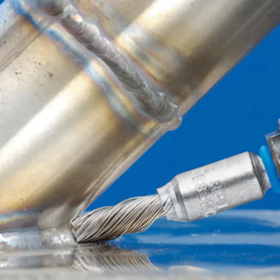 Escova Tipo Pincel 0,35mm PBGS 1010/06 Com Haste 6mm Aço Inox 43218006 Pferd