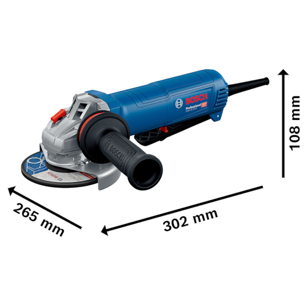 Esmerilhadeira Angular 1200W 220V C/Interruptor de Segurança + Capa Protetora GWS 12-125 P Bosch-e63da517-37a7-42ac-901b-f9b728f1ed4f