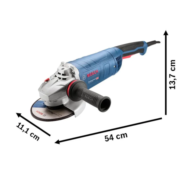 Esmerilhadeira Angular 2500W 220V GWS 25-180 Bosch -15c609a2-009f-4a81-a7af-df5b0f25bb1b