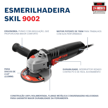 Esmerilhadeira Angular 4.1/2