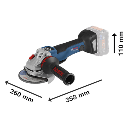 Esmerilhadeira Angular a Bateria 18V ProCORE 5