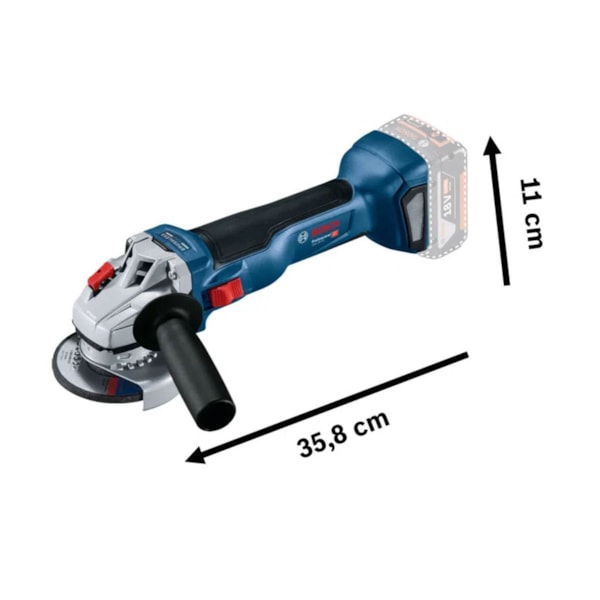 Esmerilhadeira Angular à Bateria 5