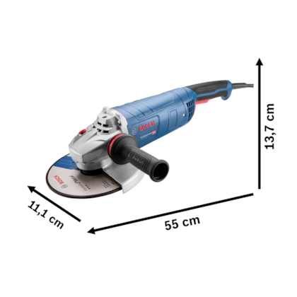 Esmerilhadeira Angular Bosch 9