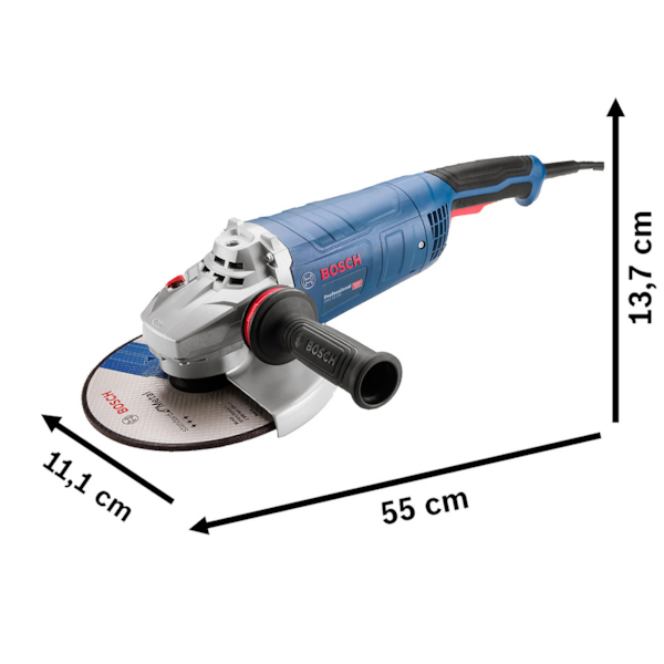 Esmerilhadeira Angular Elétrica 2500W 220V 9