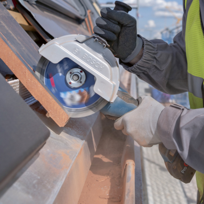 Esmerilhadeira Angular PRO Com Alça Auxiliar 180mm 18V GWS 18V-180 PC Bosch-e14d87eb-8ed9-4c34-b2c7-dc649937bab3