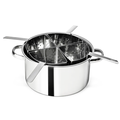 Espagueteira de Inox 4 Divisões Aço Inox 1075/200 Savoy Brinox  -7e42f0af-f97f-47b8-86bb-5dda1f35d3e1