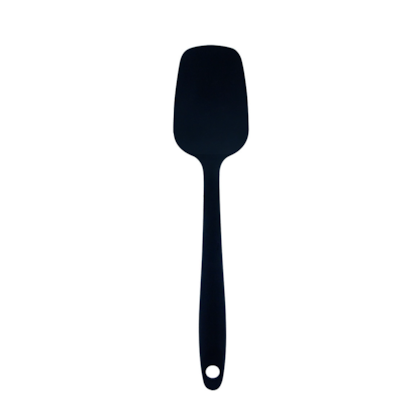 Espátula Colher Silicone Preto 9778 Mimo Style 