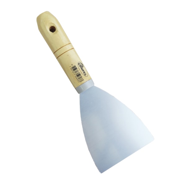 Espátula de Aço Temperado 80MM Com Cabo de Madeira 0.2603 Compel-e42b8a83-82bf-4331-9dff-64608af88134
