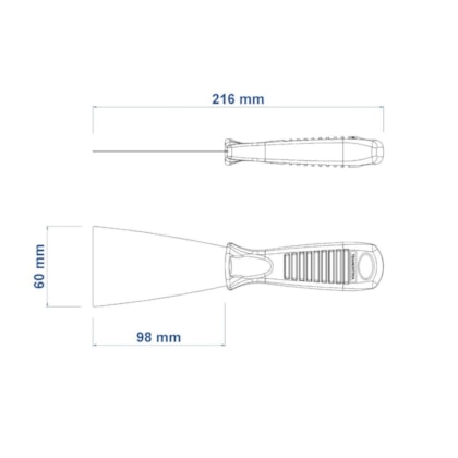 Espátula Metálica Flexível 6cm c/ Cabo Plástico Tramontina-6d552473-9111-4485-aa82-636a3dac2f75
