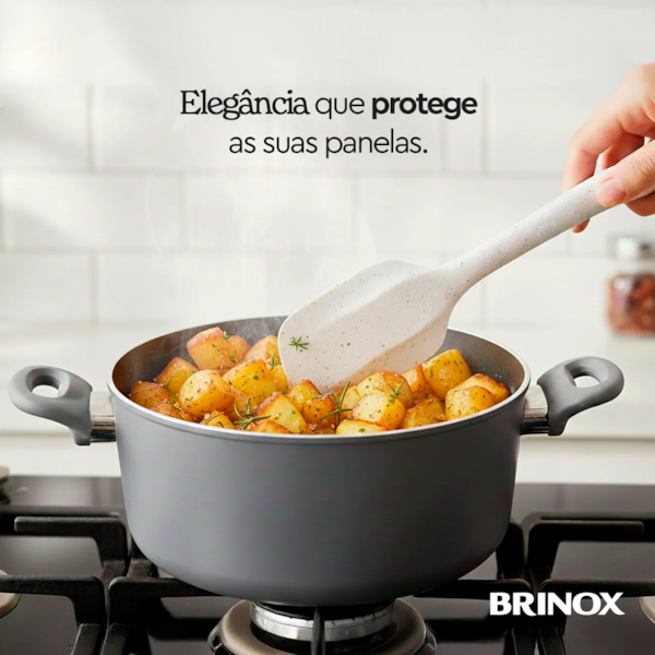 Espátula Silicone 28cm Vanilla Flex - 2253/321 Brinox-cd960c2c-216b-4bc2-bd40-35639644b06e