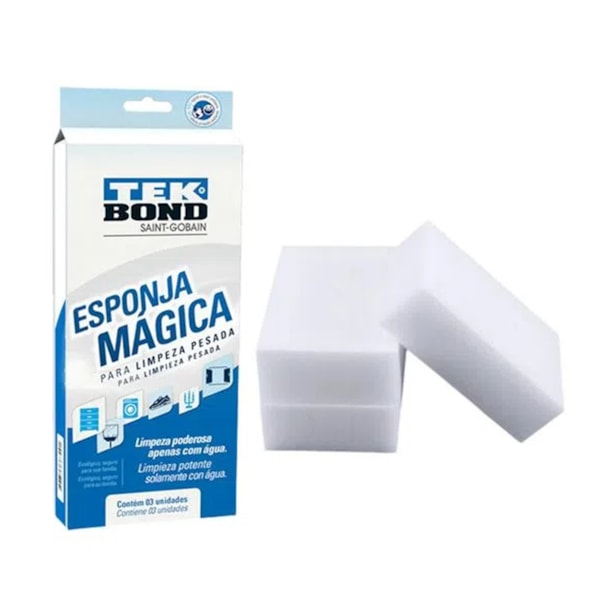 Esponja Mágica Embalagem Com 3 Unidades 24361000302 Tekbond-d6d29a87-0e0b-4a26-b552-b99b212b5665